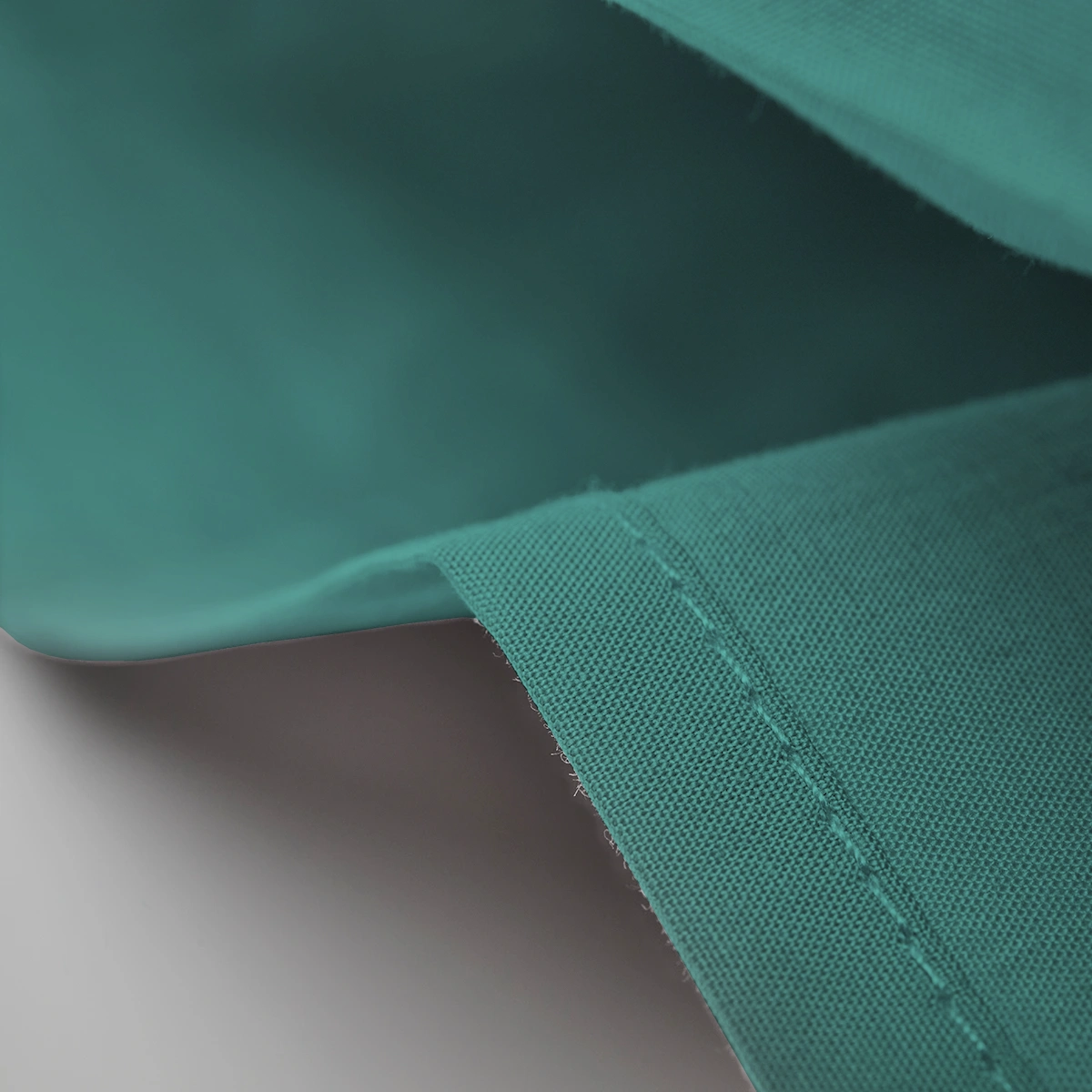 Parure de percale de coton Bleu paon